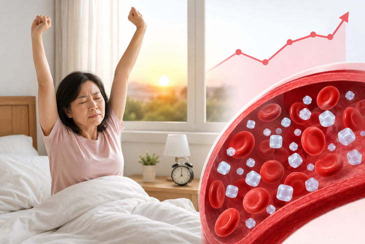 Nhiều người mắc đái tháo đường nhận thấy chỉ số đường huyết lúc đói cao hơn mong đợi dù tối hôm trước ăn uống khá điều độ.