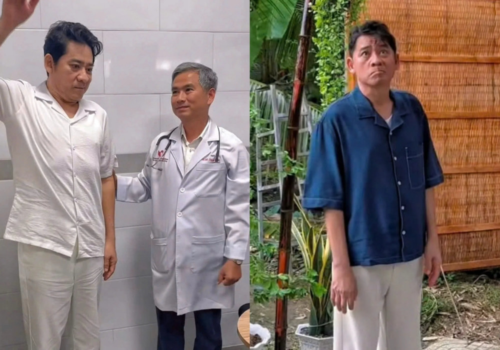 Huỳnh Anh Tuấn nỗ lực hồi phục sau cơn đột quỵ. 