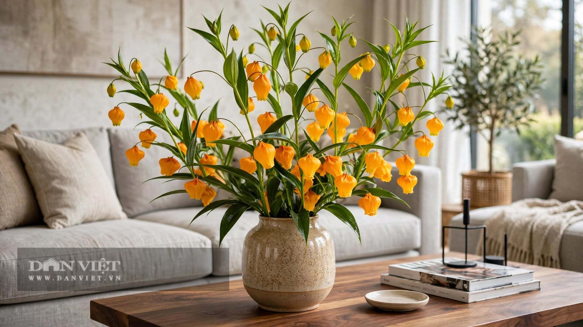 Triết lý của cây cảnh đèn lồng nằm ở chính hình dáng của nó.