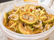 Bếp Eva - Loại quả nhỏ xíu, toàn xơ, giàu kali và canxi, tốt cho tim mạch, đem muối chua ngọt, chống ngán lại giàu dinh dưỡng