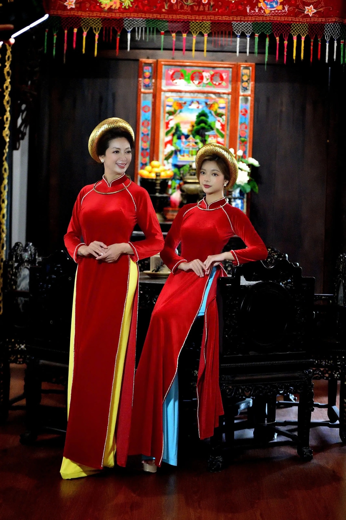 Thanh Xuân thích diện áo dài vì thấy phù hợp tính cách, tôn nét đằm thắm.