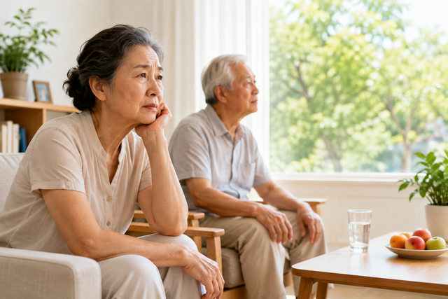Đến cuối cùng, họ chỉ mong có một người con biết yêu thương và không để mình cô độc trong tuổi già. Ảnh minh họa