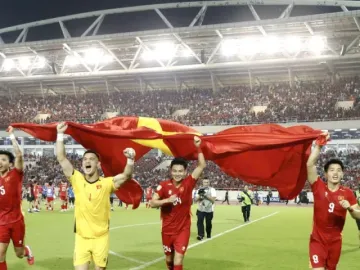 Khoảnh khắc Mỹ Đình 'vỡ òa' khi tuyển Việt Nam vô địch ASEAN Cup 2026