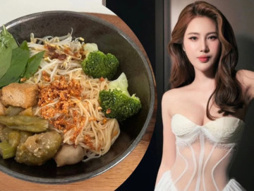 Thủy Tiên làm nhiều kiểu bún, miến chay đổi bữa