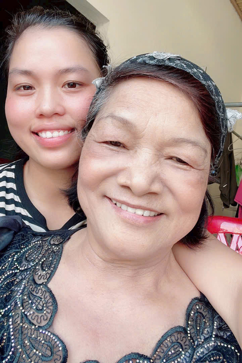 Chị Thêm là người con dâu hiền thảo của bà Luân 