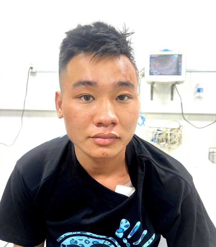 Nghi can Nguyễn Đức Anh. (Ảnh: Công an TP Đồng Nai)