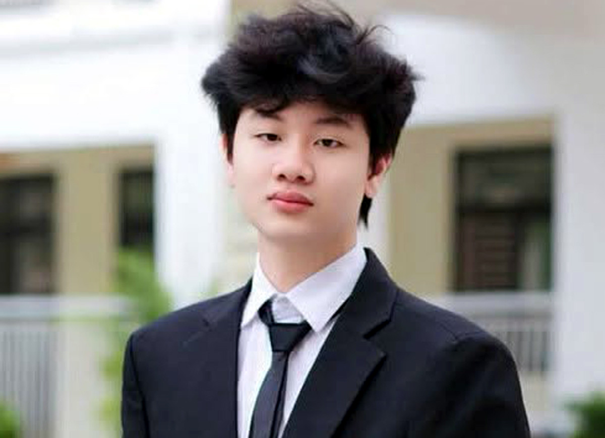 Nam sinh Nguyễn Tuấn Kiệt. Ảnh: GĐCC