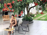 Nhà đẹp - Bỏ phố về quê, xây nhà dưới gốc chôm chôm mẹ trồng
