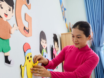 Trường học hối hả chuẩn bị khai giảng sau sáp nhập