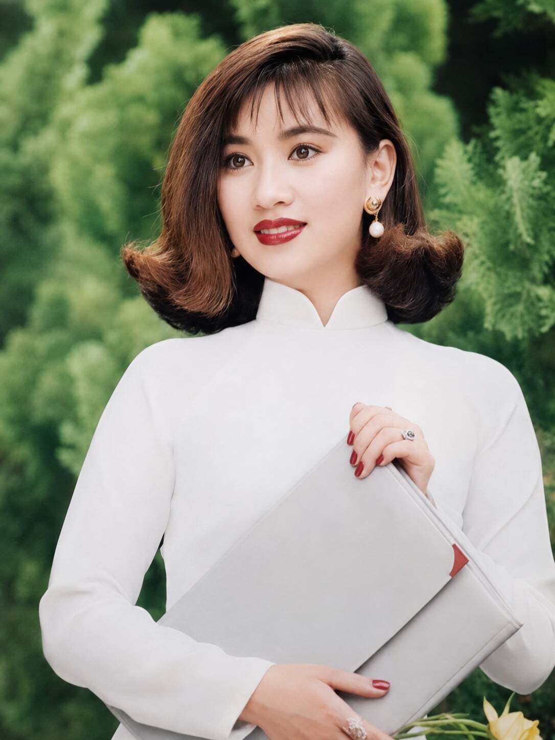 Người đẹp thập niên 1990 trong tà áo trắng mùa tựu trường - 7