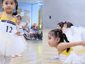 Yêu con - Lisa - con gái Khánh Thi 3 tuổi đã học ballet