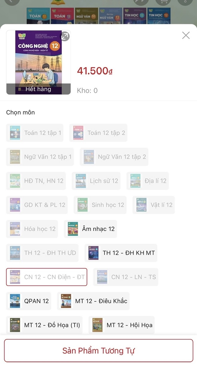 Giá SGK trên sàn thương mại điện tử có nơi cao gấp nhiều lần giá bìa, nhiều đầu sách vẫn khan hiếm, không đủ để phụ huynh mua.