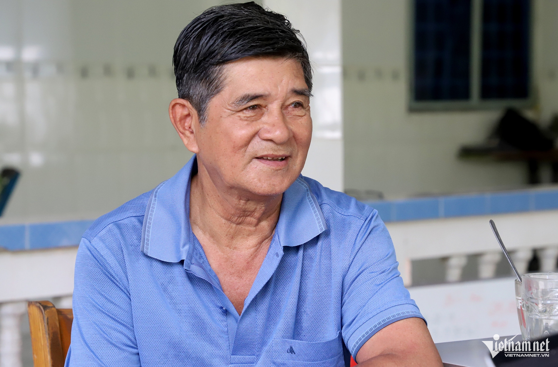 Với khuôn mặt hiền lành, chất phác, ông Chiến kể về hành trình lập nghiệp từ hai bàn tay trắng.