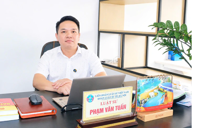 Luật sư Phạm Văn Tuấn (Đoàn Luật sư TP Hà Nội). Ảnh: NVCC.