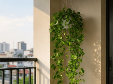 Top 5 cây lớn nhanh giúp phủ xanh ban công đẹp mắt, hợp phong thủy