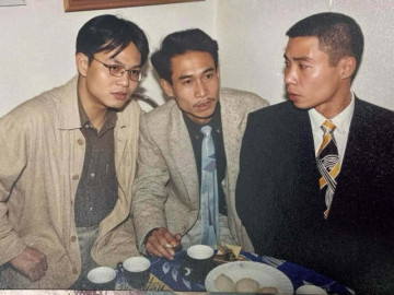 Tình bạn thân thiết từ thời sinh viên của NSND Công Lý và NSND Trung Hiếu