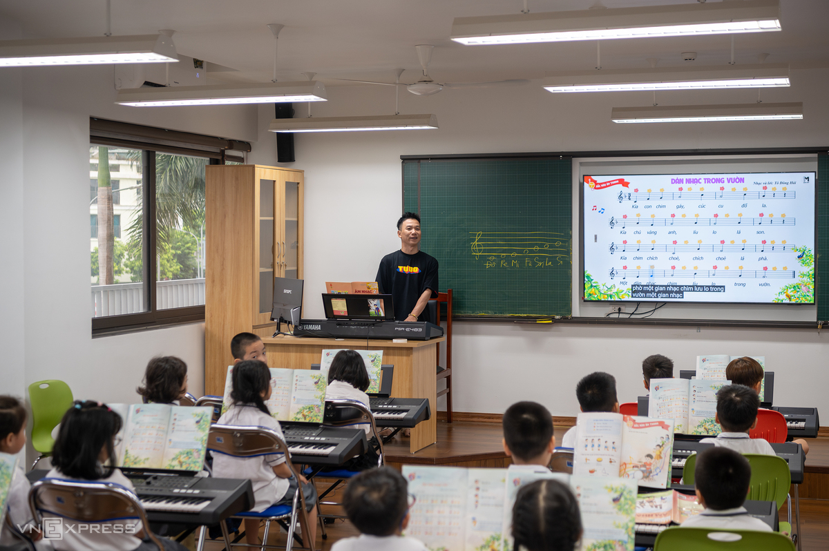 Trường công ở Hà Nội có giường tầng, phòng ngủ trưa cho học sinh - 8