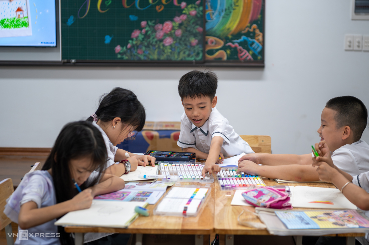 Trường công ở Hà Nội có giường tầng, phòng ngủ trưa cho học sinh - 6