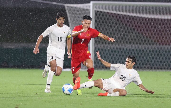 U23 Việt Nam đấu với U23 Uzbekistan trong trạng thái cần ít nhất 1 điểm. (Ảnh: VFF)
