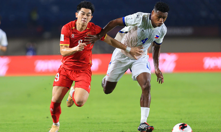 Đội tuyển Việt Nam đấu với Philippines ở FIFA ASEAN Cup 2026. (Ảnh: Minh Dân)