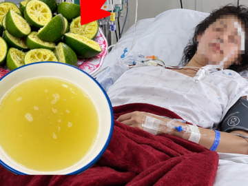 Uống 1 lít nước chanh thay nước lọc, 6 tháng sau đi khám nhận kết đắng