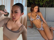 Giải trí - Mỹ nhân Quảng Ninh đổi màu da, diện bikini lộ body như tạc tượng, là mẹ đơn thân được đề cử Top 100 gương mặt đẹp nhất