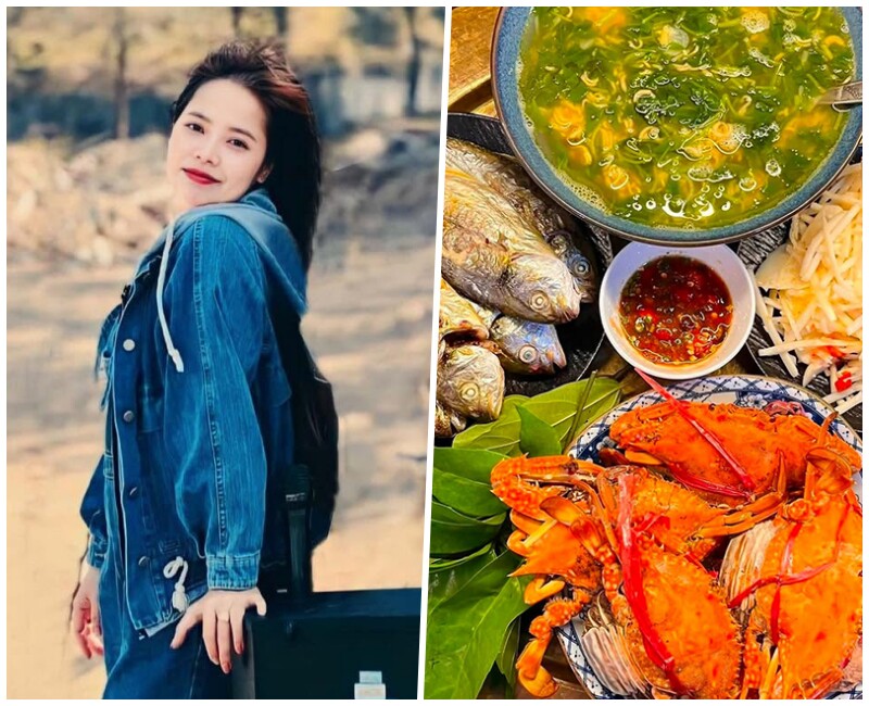 Là người yêu thích nấu ăn nên chị Hoàng Huyền cực chăm chỉ vào bếp. Các mâm cơm chị nấu luôn ngon, hấp dẫn, đủ chất, ai thấy cũng phải khen tấm tắc. Tham khảo các mâm cơm chị Huyền nấu dưới đây: