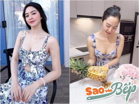 Mỹ nhân Việt nóng bỏng làm cơm rang cũng ngon đẹp xuất sắc, ai nấy tấm tắc: "Gái xinh lại còn đảm đang khéo tay"