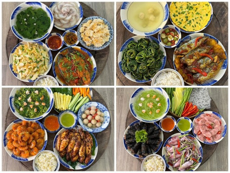 Tuyển tập 14 mâm cơm của mẹ đảm cho ngày mưa gió ngập trời, đơn giản mà ngon