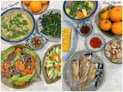 Bếp Eva - Tổng hợp 14 mâm cơm gần gũi, dễ nấu ngon miệng cho những ngày thời tiết ẩm ương, sáng nắng chiều mưa
