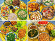 Bếp Eva - Mẹ đảm chia sẻ 30 mâm cơm nhà vừa ngon lại chất lượng, chị em tham khảo dịp Quốc Khánh