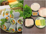 Bếp Eva - Cuối tuần làm 5 món cuốn vừa dễ thực hiện lại ngon, chẳng cần ăn cơm cũng no căng bụng