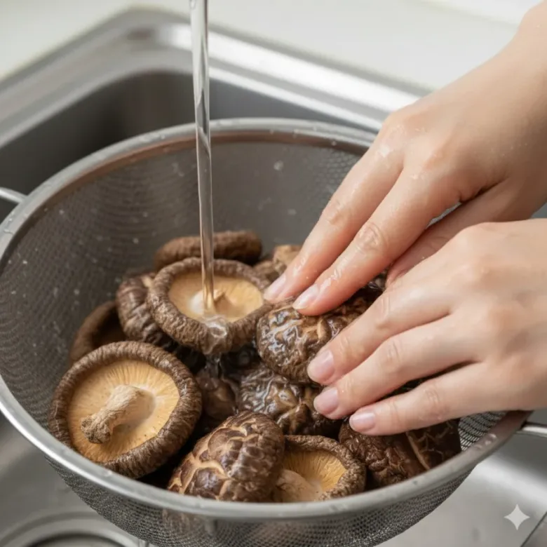 Rửa nấm hương khô dùng nước nóng hay lạnh mới chuẩn? Không ngờ đến giờ tôi mới biết cách làm chuẩn - 2