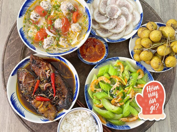 Hôm nay nấu gì: Bữa cơm mùa hè nhìn chỉ muốn ăn ngay