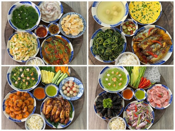 Tuyển tập 14 mâm cơm của mẹ đảm cho ngày mưa gió ngập trời, đơn giản mà ngon