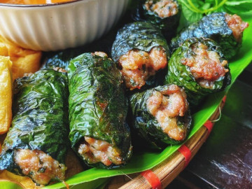 Bếp Eva - Rán chả lá lốt hay bị đen xỉn hóa ra quên 1 bước này, giờ biết rồi làm theo miếng chả nào cũng xanh mướt