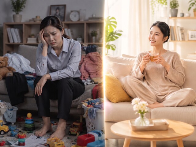 Nhà bừa bộn có thật sự khiến phụ nữ căng thẳng hơn đàn ông?