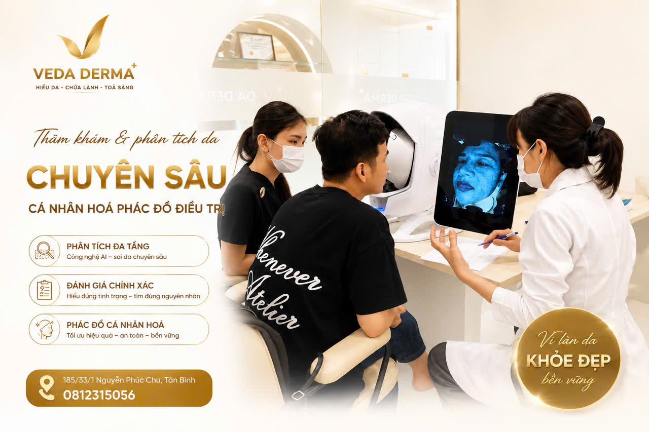VEDA DERMA+ cá nhân hoá các phác đồ để mang đến hiệu quả thực sự
