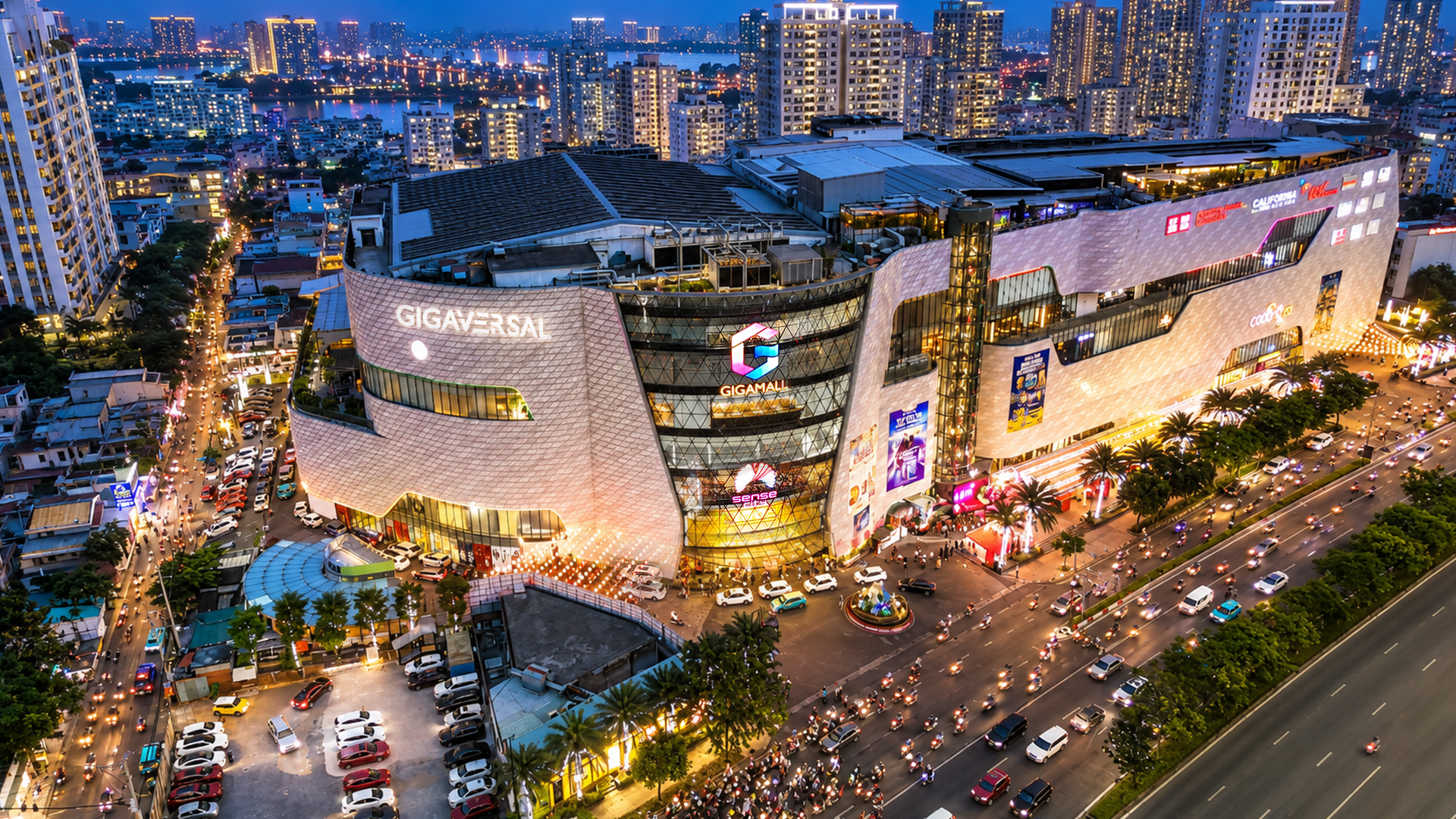 Gigaversal - công viên công nghệ giải trí đa tầng đẳng cấp quốc tế trong lòng TTTM Gigamall