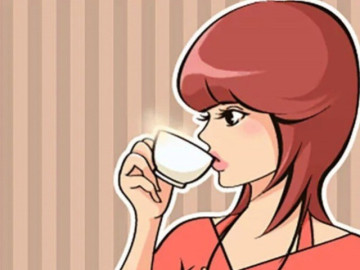 Eva tám - Trắc nghiệm tâm lý: Bạn nghĩ người phụ nữ đang uống nước ở đâu?