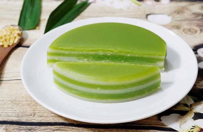 Bánh da lợn là món tráng miệng dân dã quen thuộc