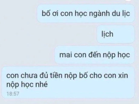 Xúc động nữ sinh nhắn tin "con chưa đủ tiền nộp học", nhà trường lập tức tìm cách giúp đỡ