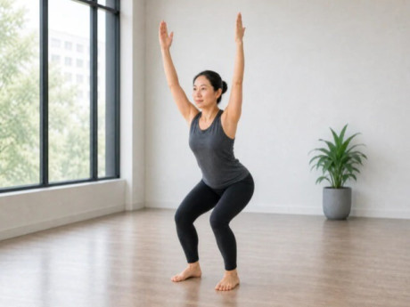 5 tư thế yoga giúp cải thiện sức mạnh đôi chân ở tuổi trung niên