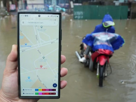Mưa lớn gây ngập nhiều nơi, "Bản đồ mưa ngập" của Hà Nội hoạt động ra sao?