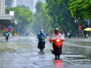 Tin tức - Bão suy yếu, mưa vẫn tiếp tục ở miền Bắc