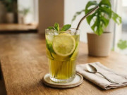 Sức khỏe - 4 lợi ích khi uống trà xanh với chanh