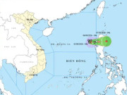 Tin tức - Áp thấp nhiệt đới mạnh lên thành bão trên Biển Đông di chuyển với tốc độ khoảng 10km/h