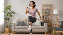 4 bài tập tại nhà tốt cho tim mà không cần chạy bộ cho người trên 50 tuổi