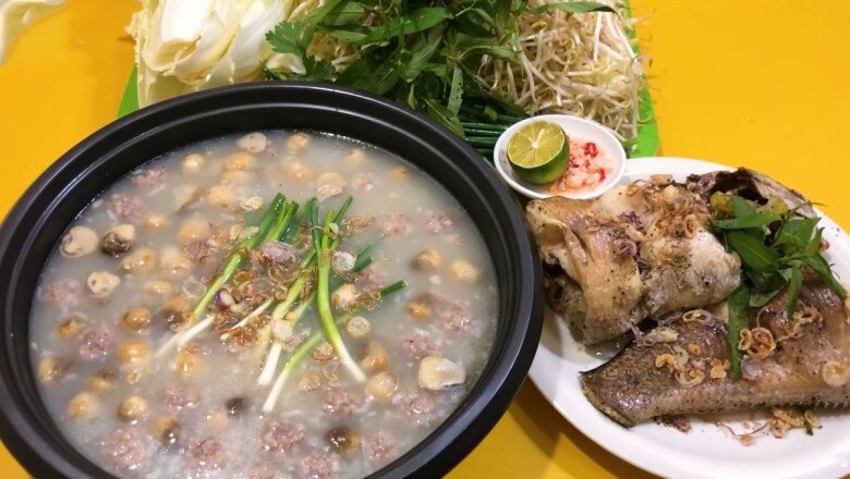 Lẩu cháo cá đặc biệt thích hợp cho ngày mưa