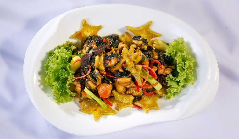 Món ngon ốc xào khế đặc biệt